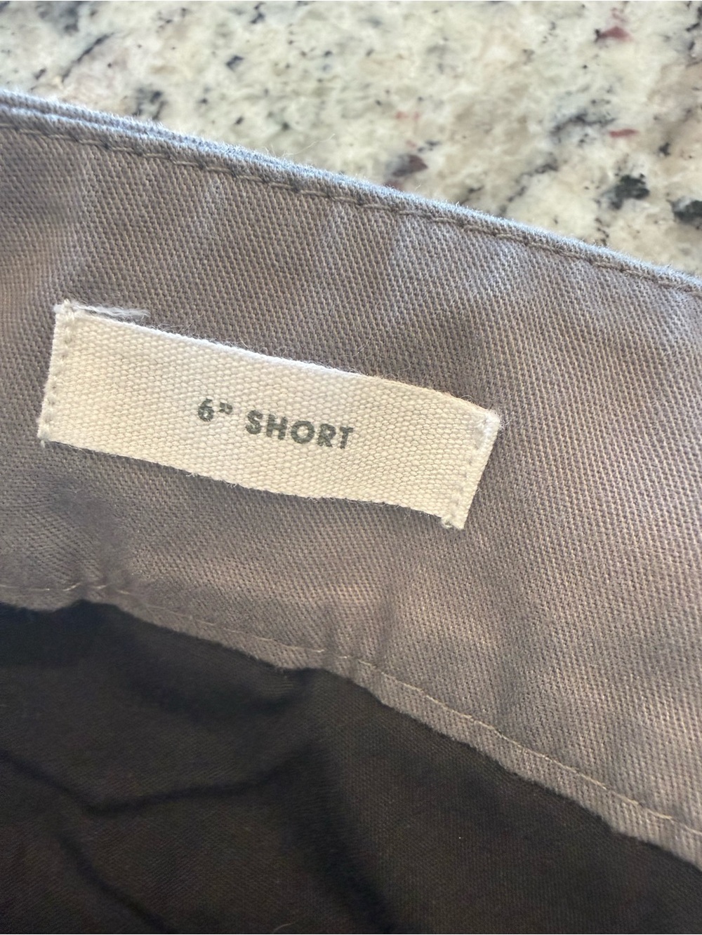 LOFT Taupe Mid-Rise Chino Shorts 10 - Picture 8 of 14
